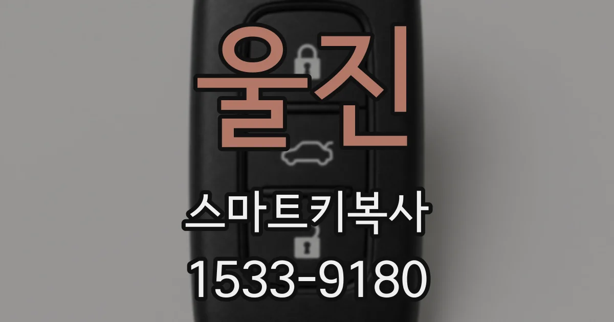 울진 스마트키복사