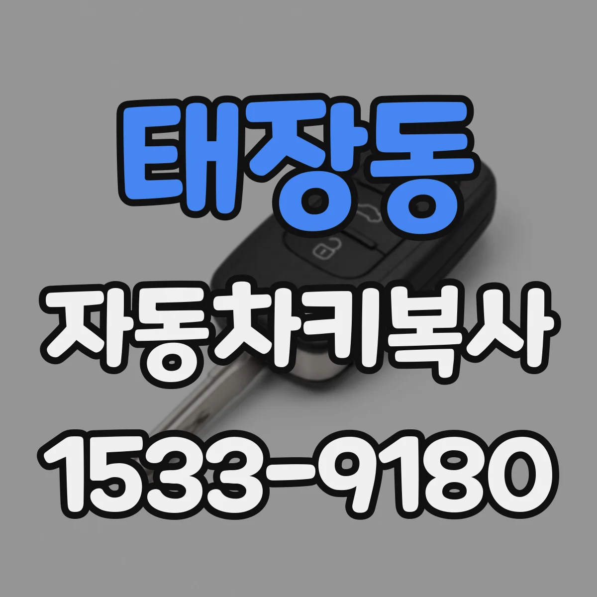 태장동 자동차키복사