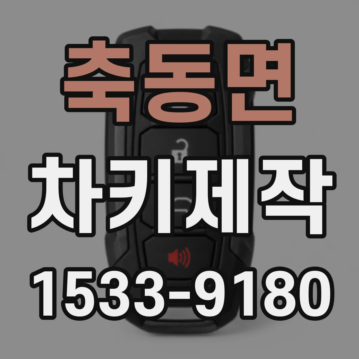 축동면 차키제작