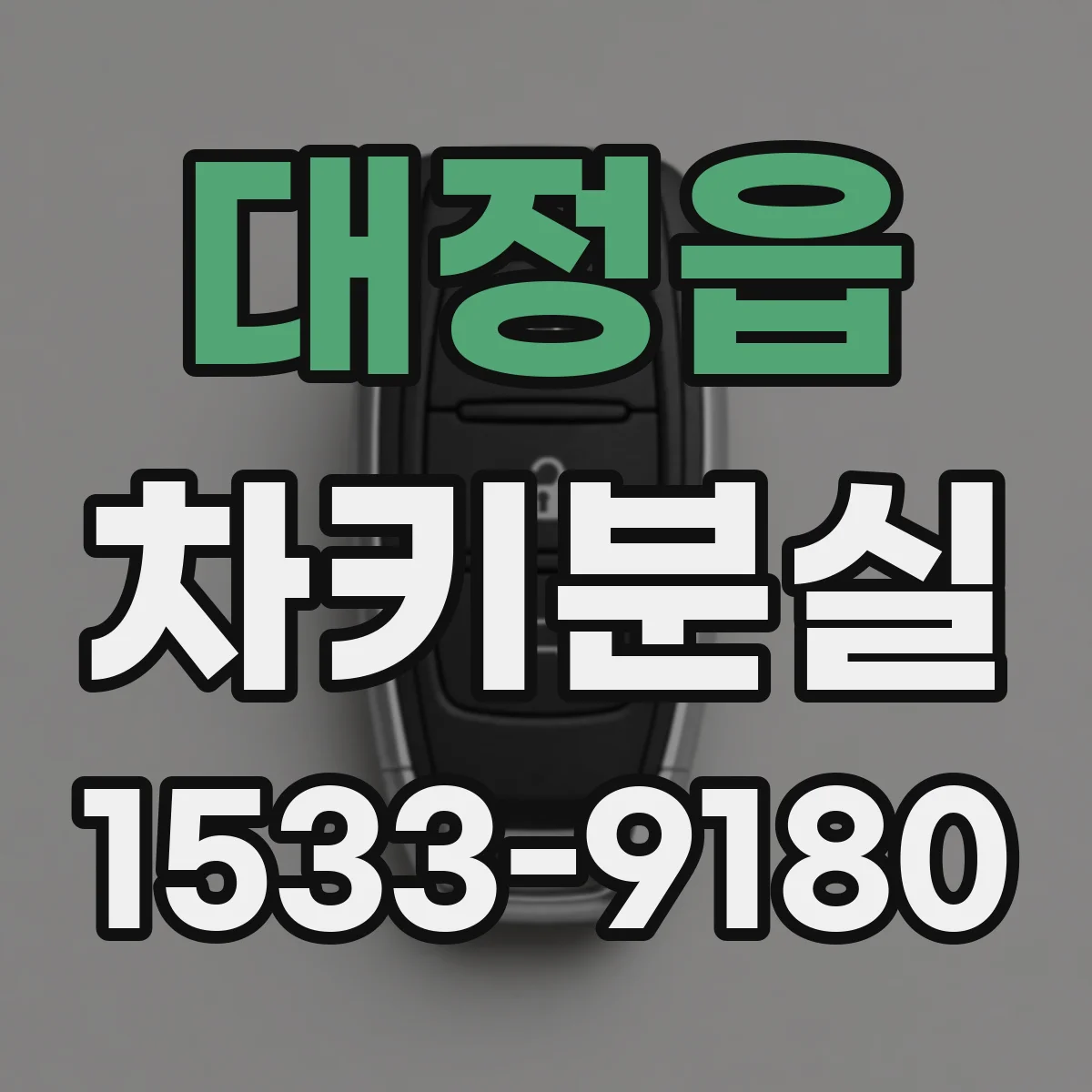 대정읍 차키분실