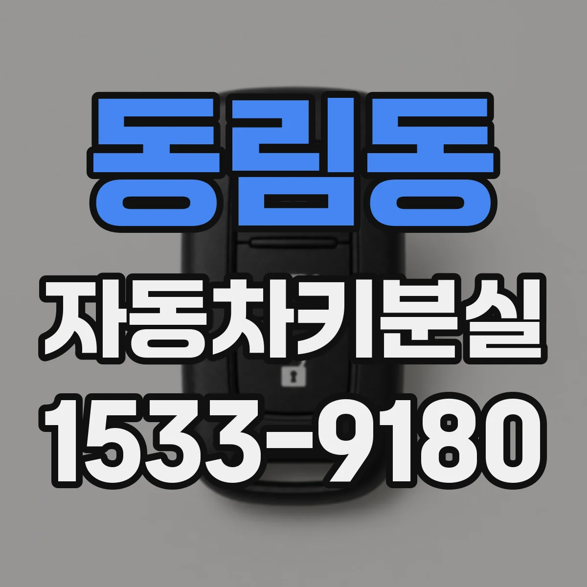 동림동 자동차키분실