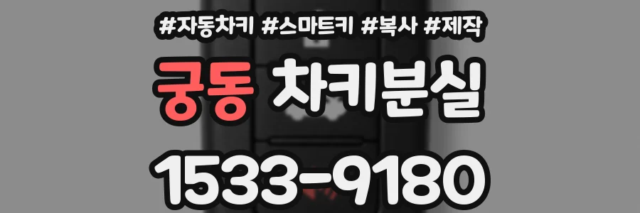 궁동 차키분실