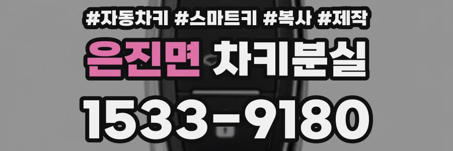 은진면 차키분실