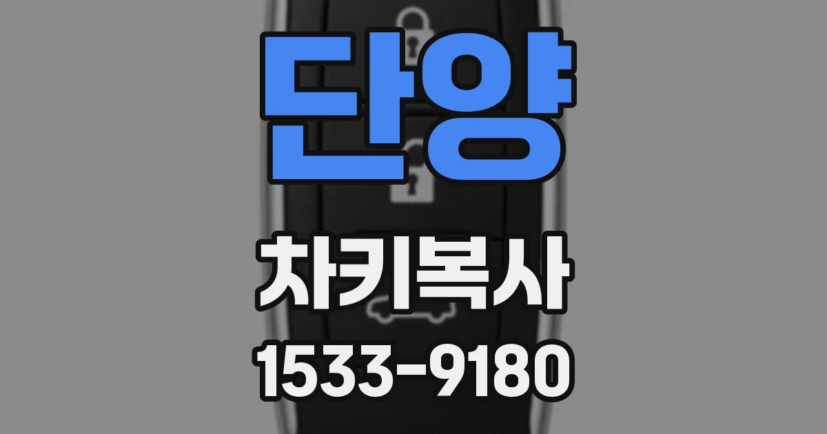 단양 차키복사