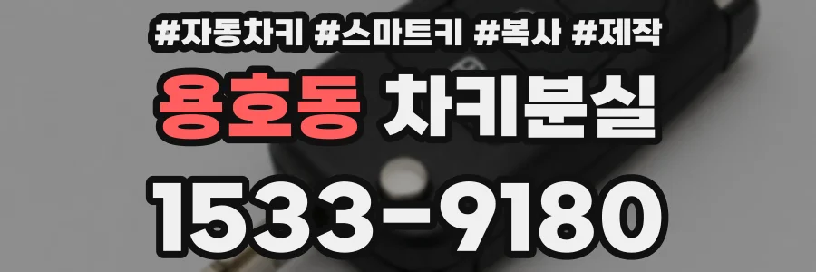 용호동 차키분실