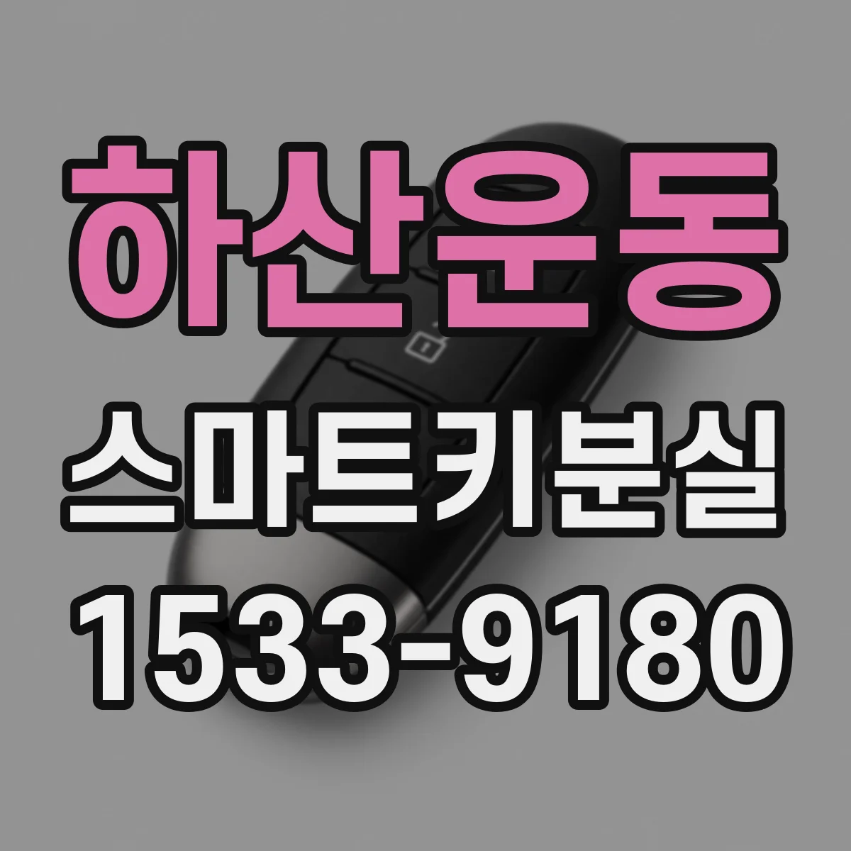 하산운동 스마트키분실