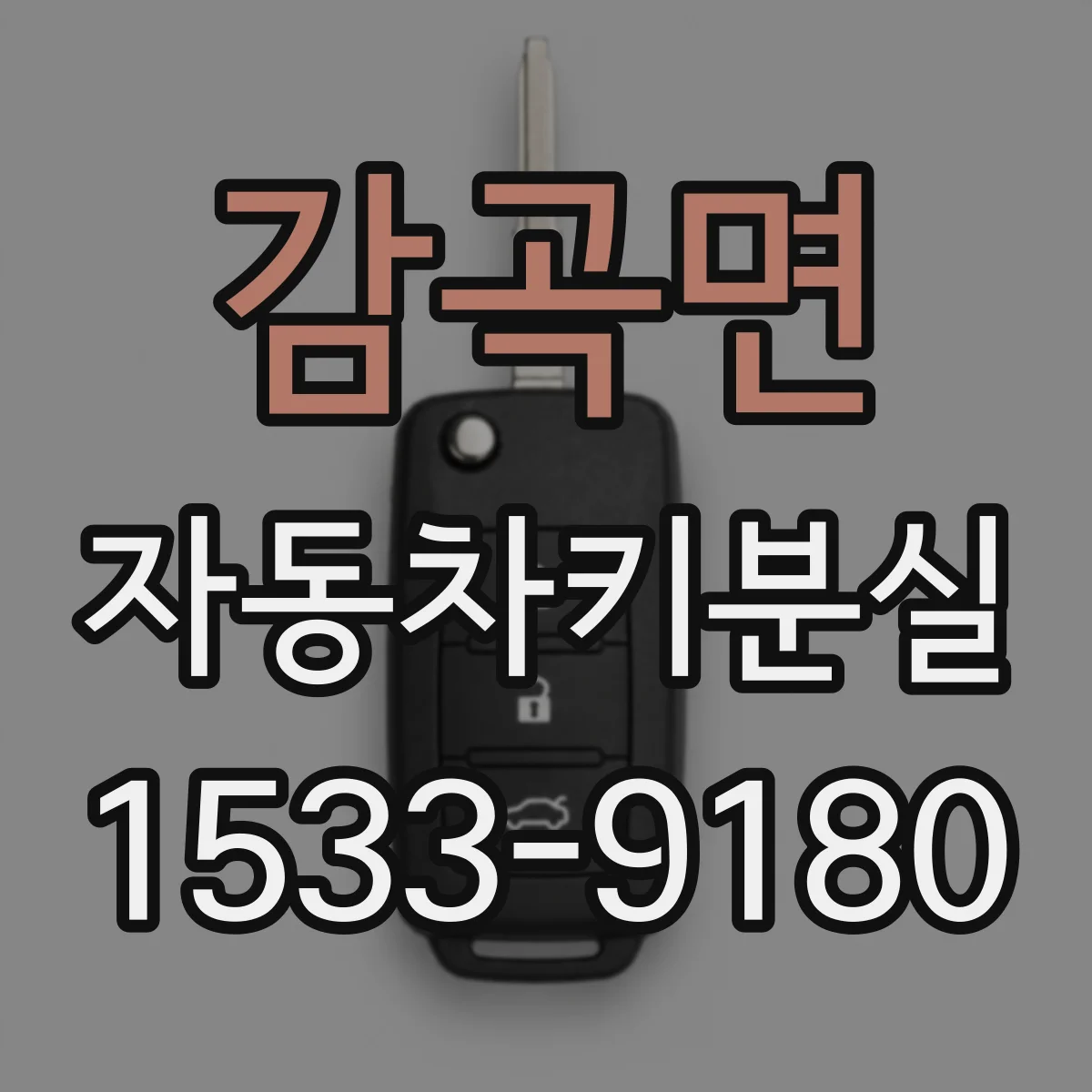 감곡면 자동차키분실