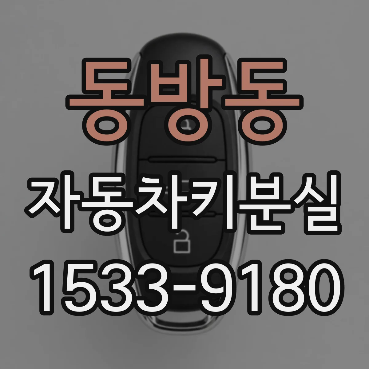 동방동 자동차키분실