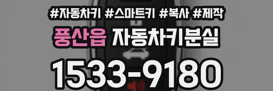 풍산읍 자동차키분실