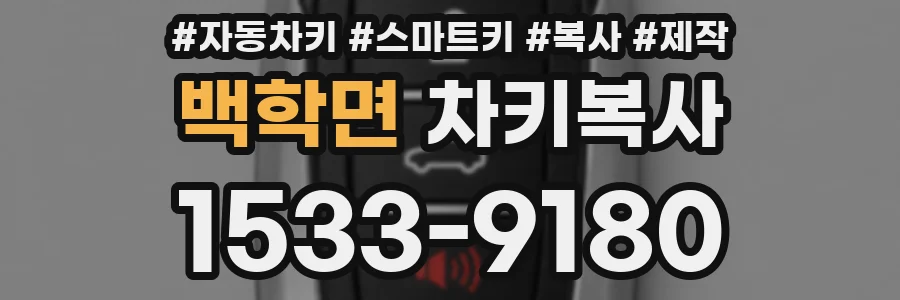 백학면 차키복사