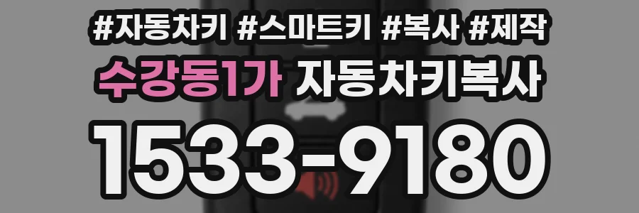 수강동1가 자동차키복사