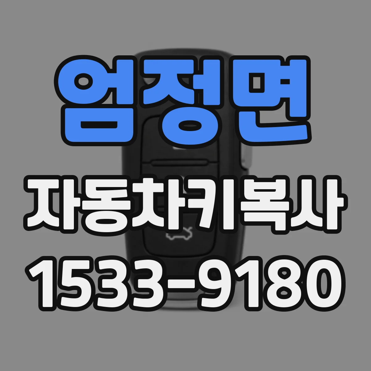 엄정면 자동차키복사