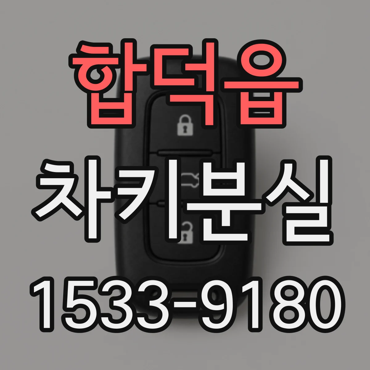 합덕읍 차키분실