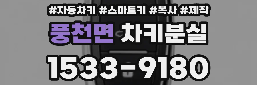 풍천면 차키분실
