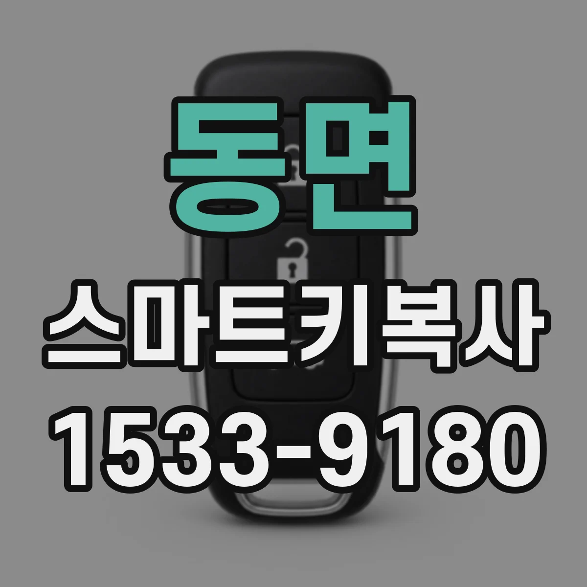 동면 스마트키복사