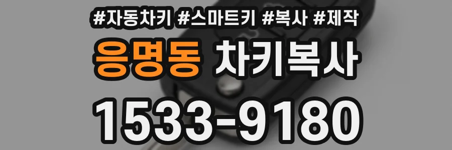 응명동 차키복사