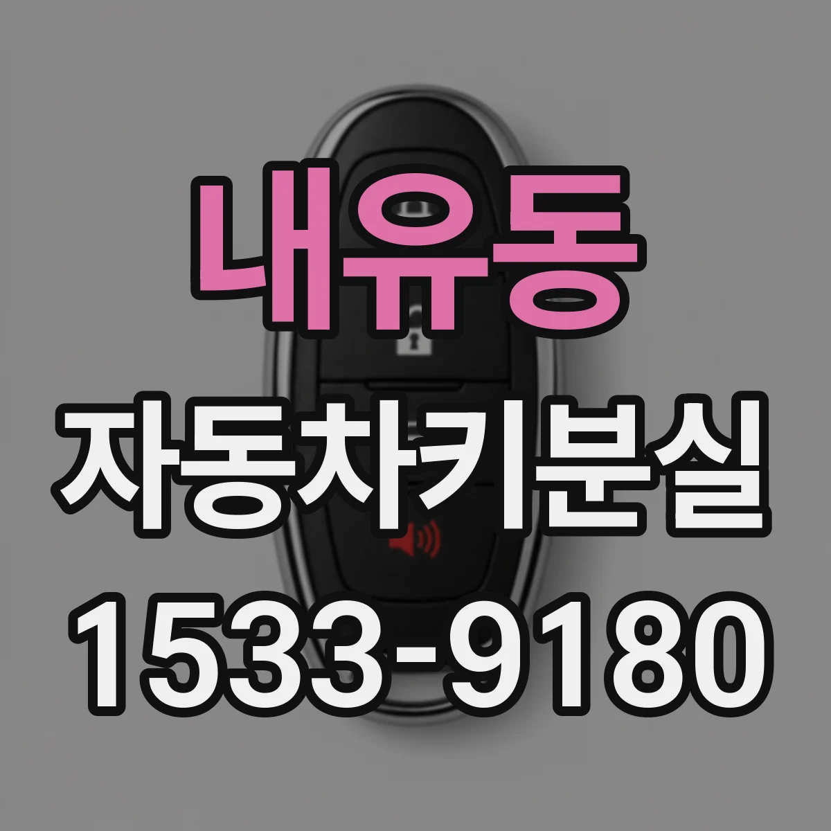 내유동 자동차키분실