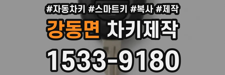 강동면 차키제작