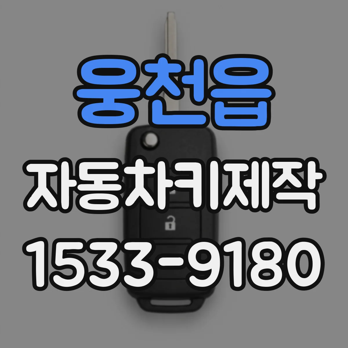 웅천읍 자동차키제작