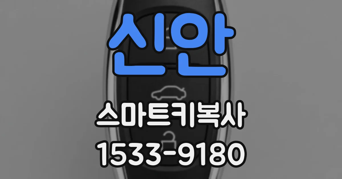 신안 스마트키복사