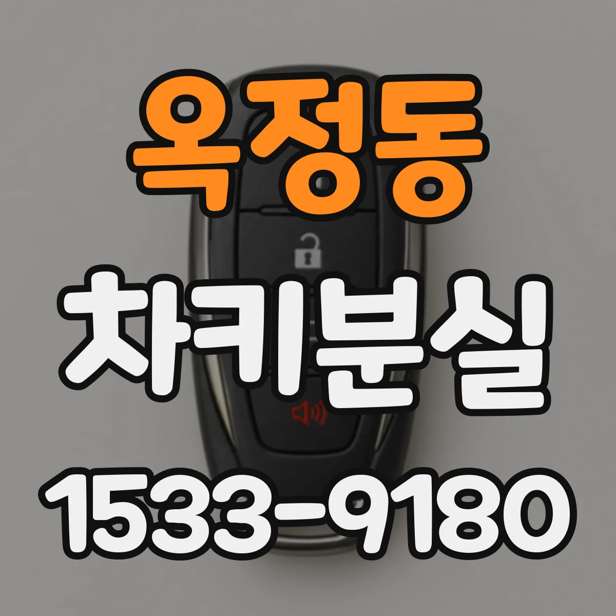 옥정동 차키분실
