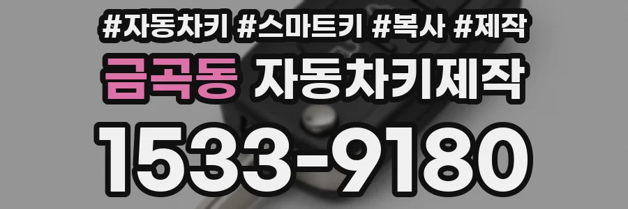 금곡동 자동차키제작