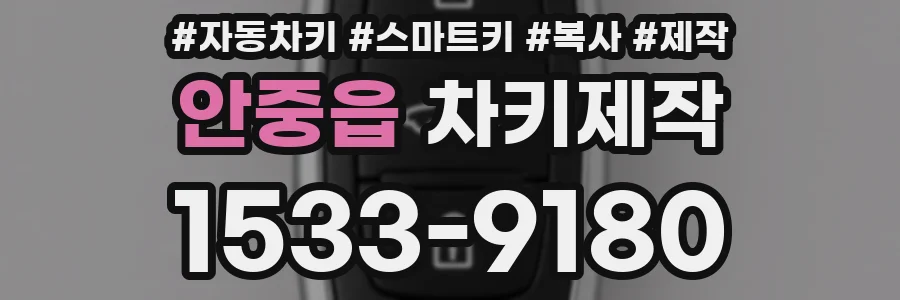 안중읍 차키제작