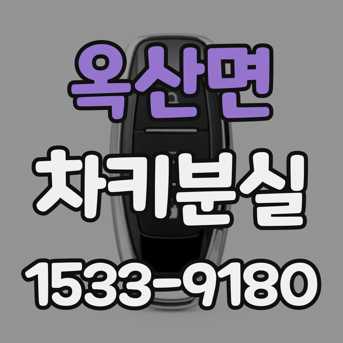 옥산면 차키분실