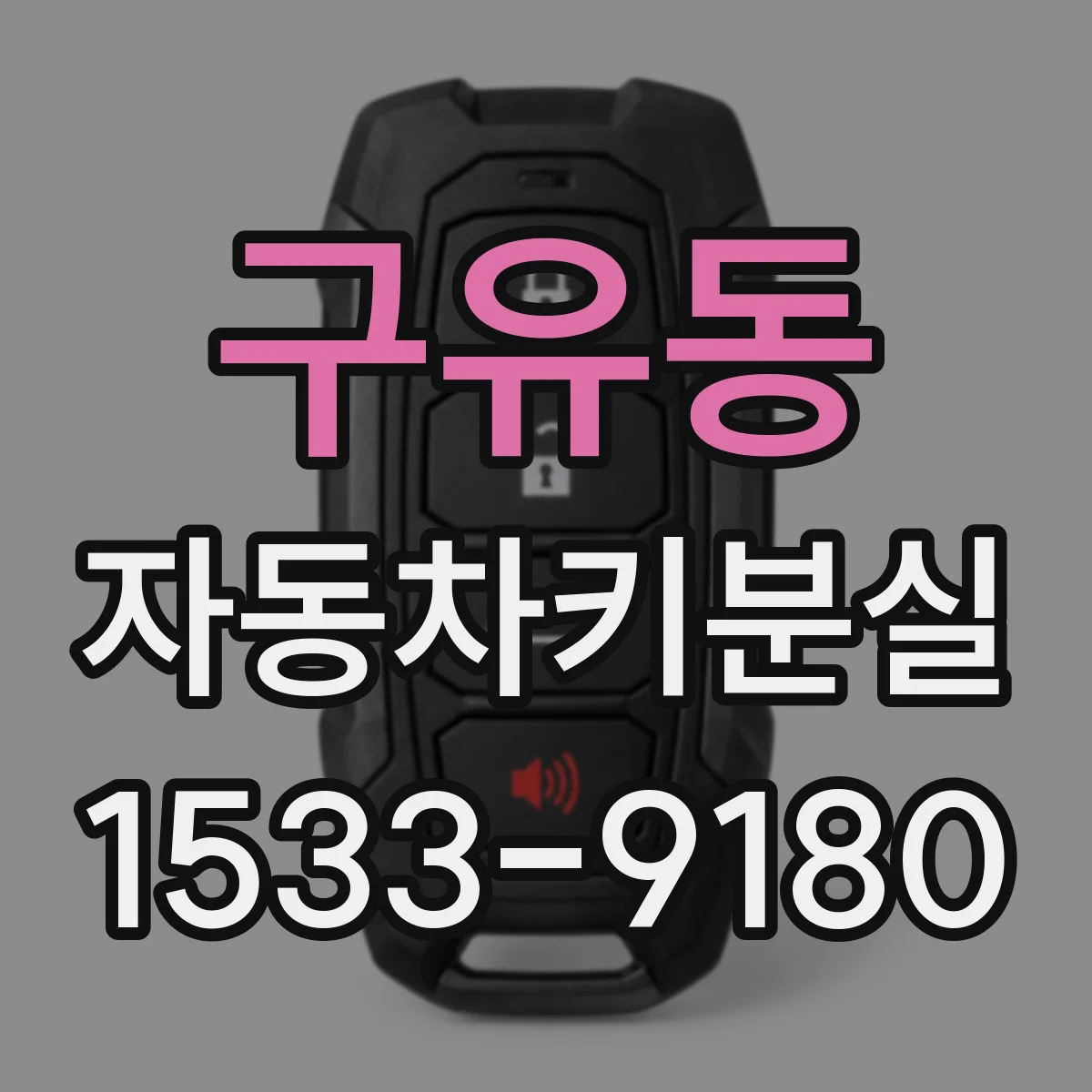 구유동 자동차키분실