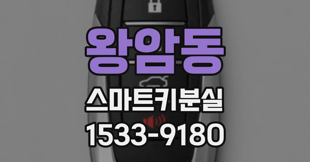 왕암동 스마트키분실