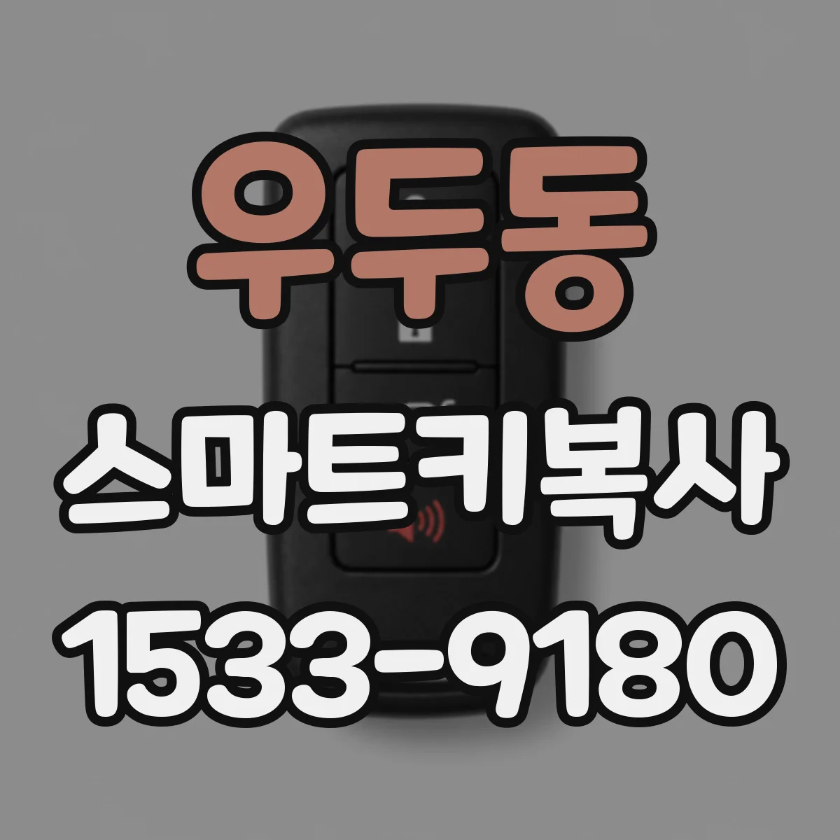 우두동 스마트키복사