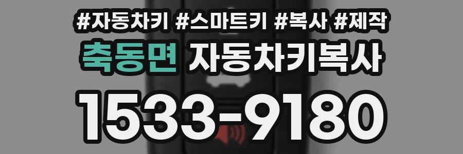 축동면 자동차키복사