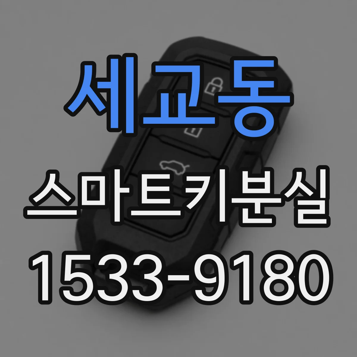 세교동 스마트키분실