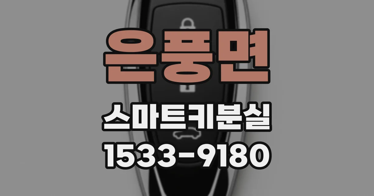 은풍면 스마트키분실