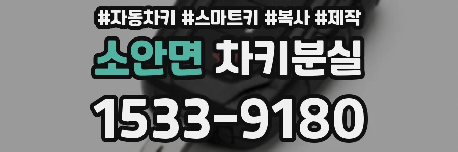 소안면 차키분실
