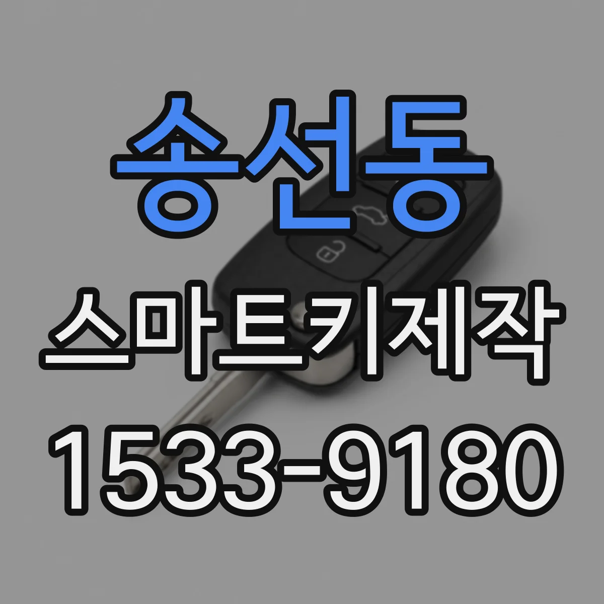 송선동 스마트키제작