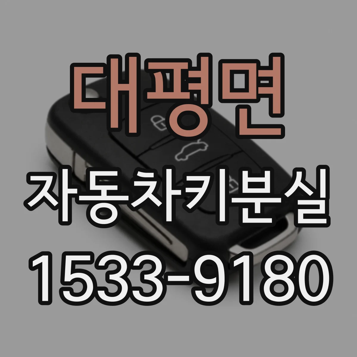대평면 자동차키분실