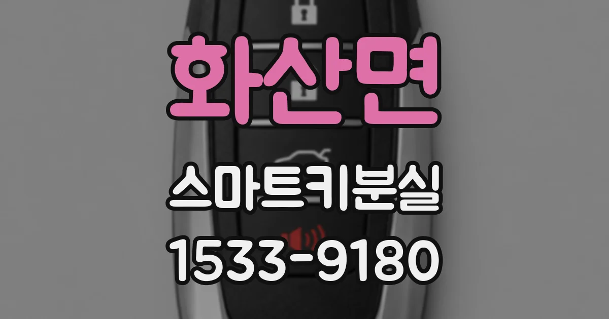 화산면 스마트키분실