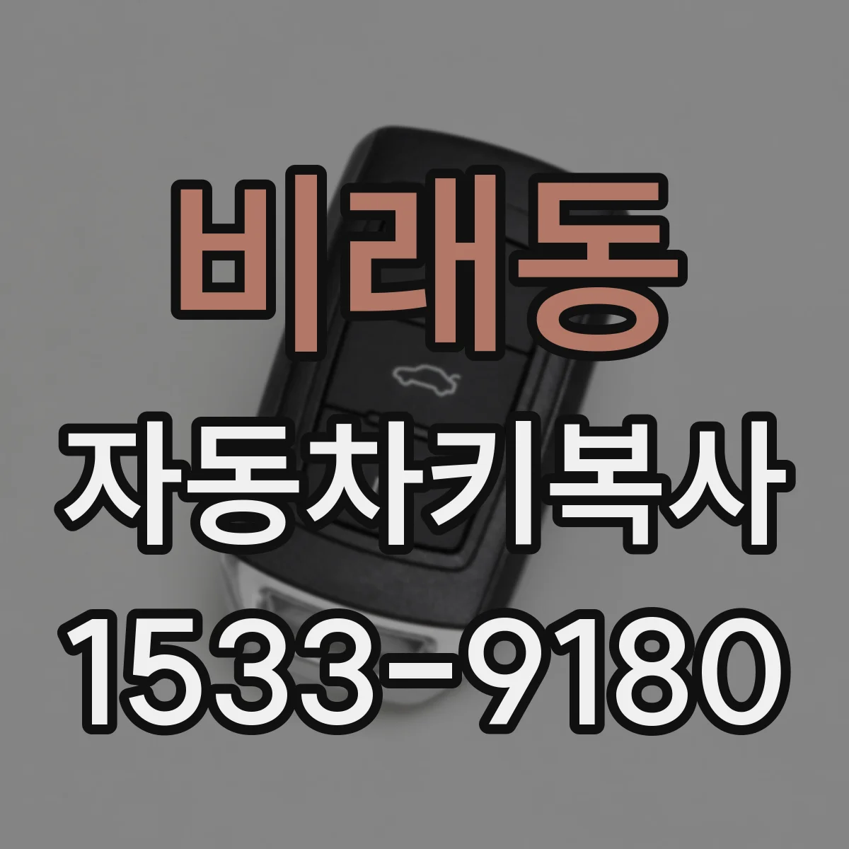 비래동 자동차키복사