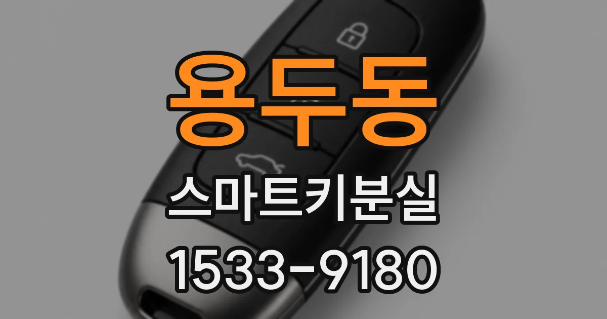 용두동 스마트키분실