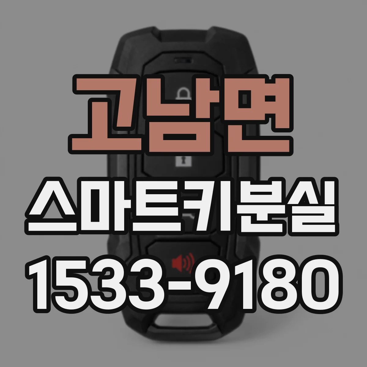 고남면 스마트키분실