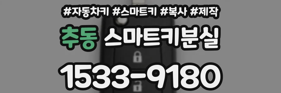 추동 스마트키분실
