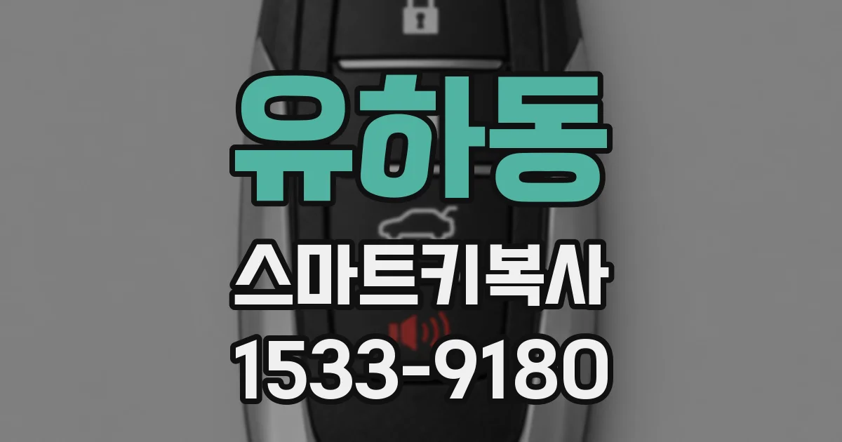유하동 스마트키복사