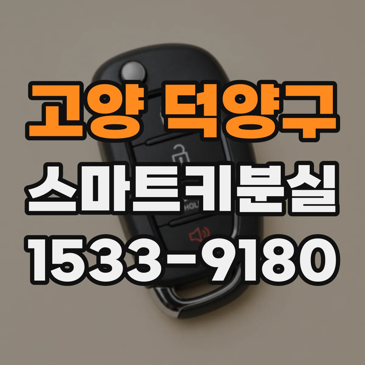 고양 덕양구 스마트키분실