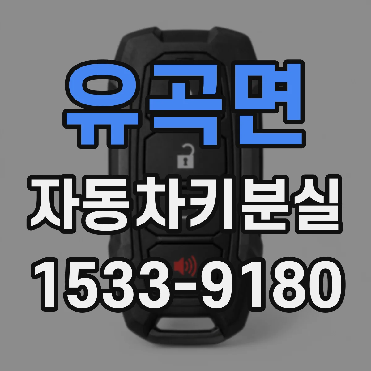 유곡면 자동차키분실