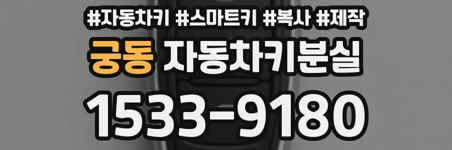 궁동 자동차키분실