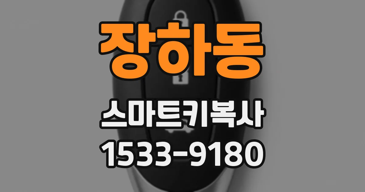 장하동 스마트키복사