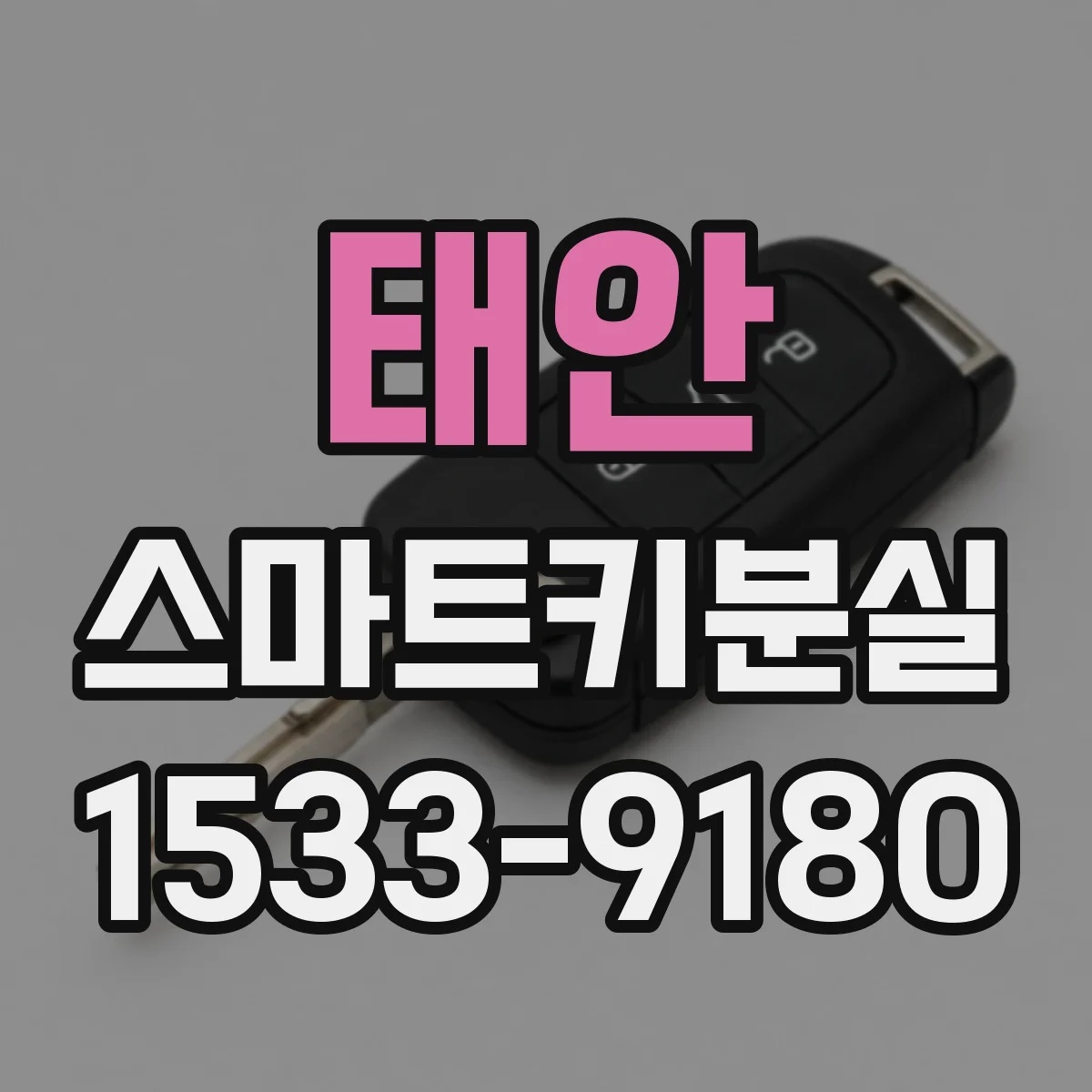 태안 스마트키분실