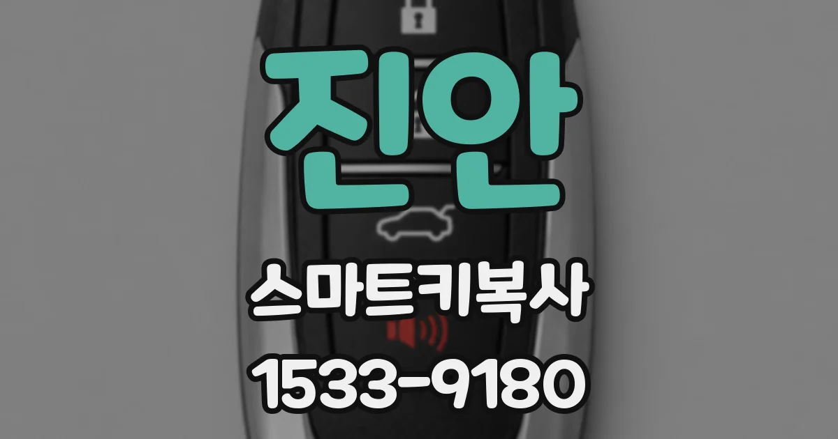 진안 스마트키복사