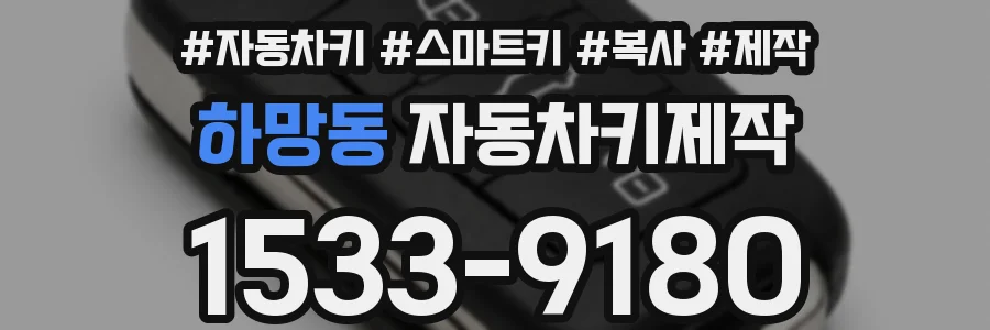 하망동 자동차키제작